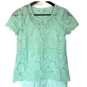 Maurices Lace Top- Size M
